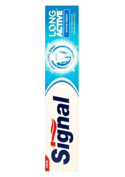 Signal fogkr�m 75ml Long Active White Fresh